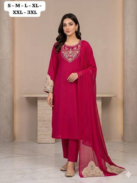 Krunique 3pcs wholesale cotton kurtis in hyderabad